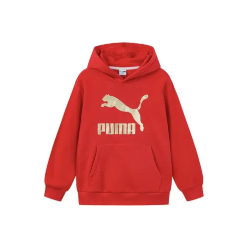 PUMA Китай Красный 60601 Kids Свитшоты