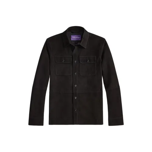 Ralph Lauren Purple Label кожаная куртка мужская