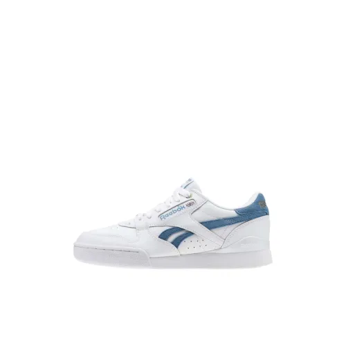 Reebok Phase 1 Pro Low Топ Детские Скейтбординги Белый Синий Дети Возраст 3-7 Лет