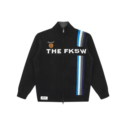 DOUBLE FISH Черные Унисекс Свитера