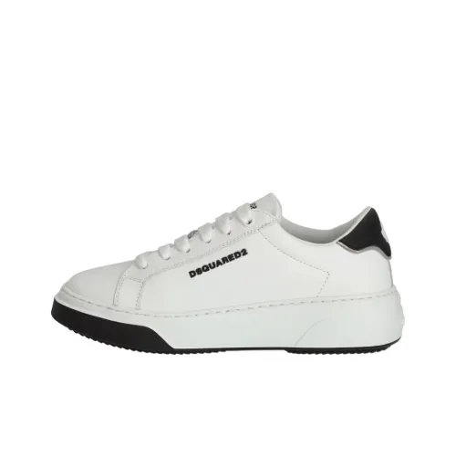 DSQUARED 2 Низкие Кроссовки для скейтбординга Женские Белые