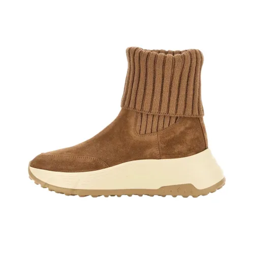 HOGAN Hi Fi Ботильоны 6,5 см Женские Коричневый