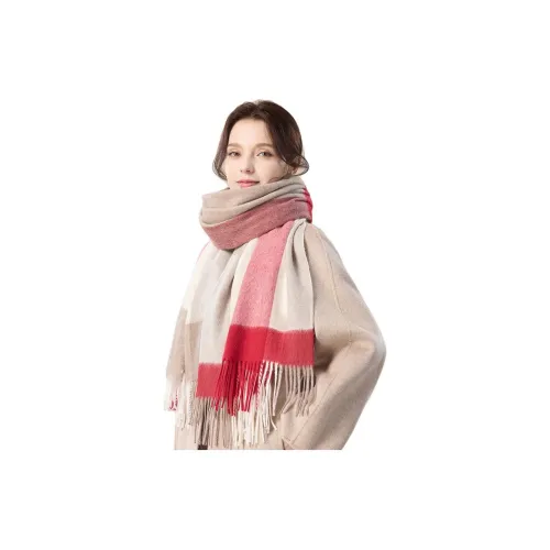 FOSS PHIL Шарфы из овечьей шерсти женские