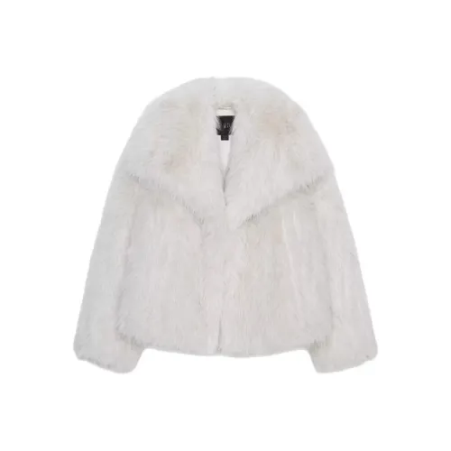 ZARA ZW Series Бархат Feel Пальто Женское