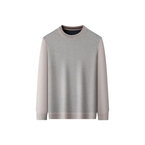 Candito Round Neck Вязаная модель Свитер Мужской