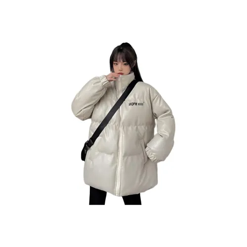 Dippanis Бежевый Абрикос Женские Пуховики