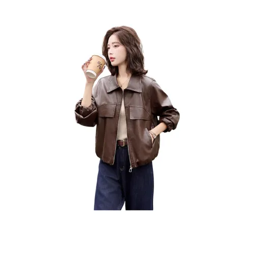 Fele.d Женские кожаные куртки