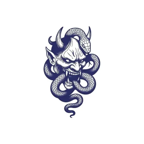 LIEJI Samadhi Колокольчик Van Травяной Tattoo Наклейка