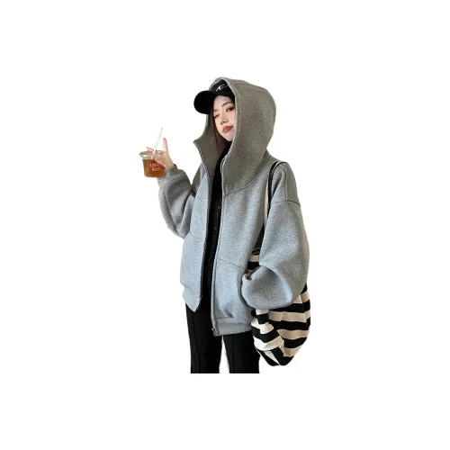 CARE NOTE Серый Унисекс Свитшоты