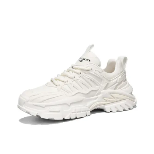 Meiretu Low Топ Толстая подошва Кроссовки Мужские