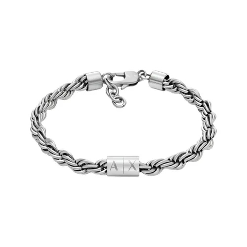 ARMANI EXCHANGEAE Alloy Браслеты Мужской AXG0123040 Silver