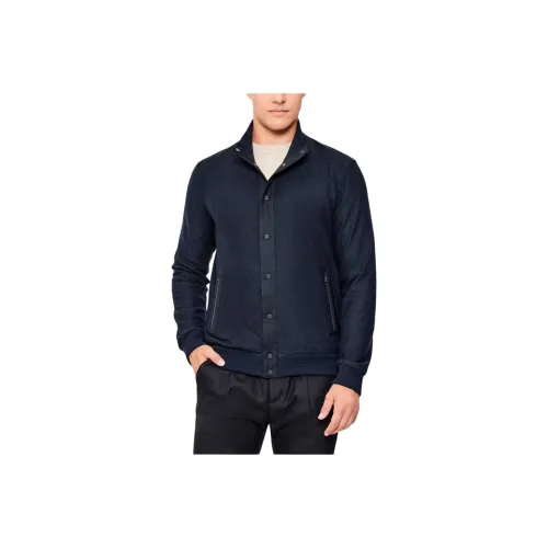 HERNO Морской синий Мужской Трикотаж