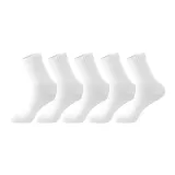 [5 пар] Белый 5