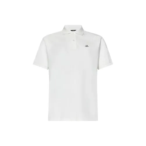 C.P.Company Белая Мужская Рубашка Поло