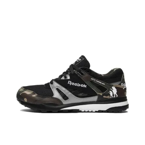 REEBOK Ventilator x Aape Низкий Топ Повседневная Обувь Унисекс Черный