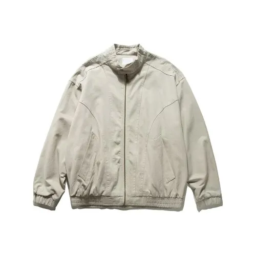 GEOGRE ALEX Экрю Мужские Куртки