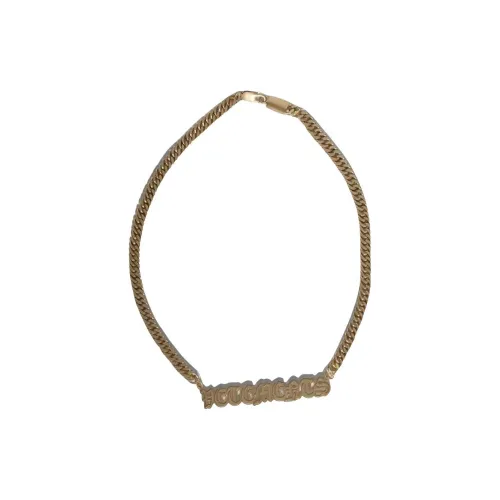 Vetements Brass Necklaces Мужской Золотой