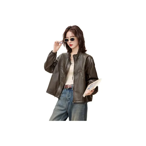 Fele.d Женские кожаные куртки