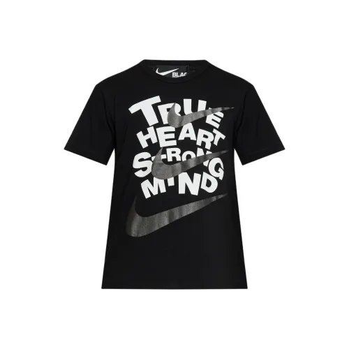 CDG Черный Унисекс T-рубашки