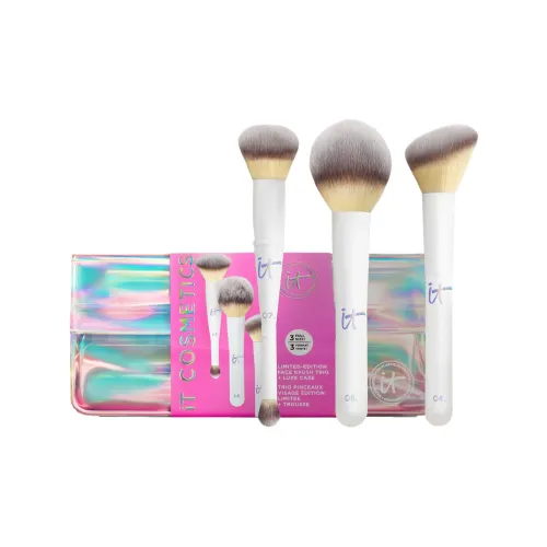 ITCosmetics Ледяной Белый Матовый Набор Кистей для Макияжа Портативный