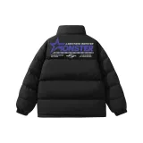 Чёрный (Синий с принтом)