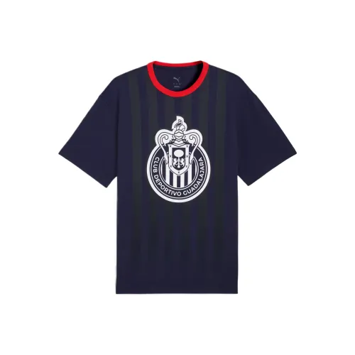PUMA Chivas Синий Мужской T-Рубашки