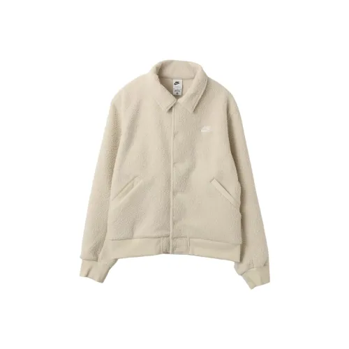 nike Клуб FW25 Шерпа Coaches Therma Форма Бархат Feel Пальто Унисекс