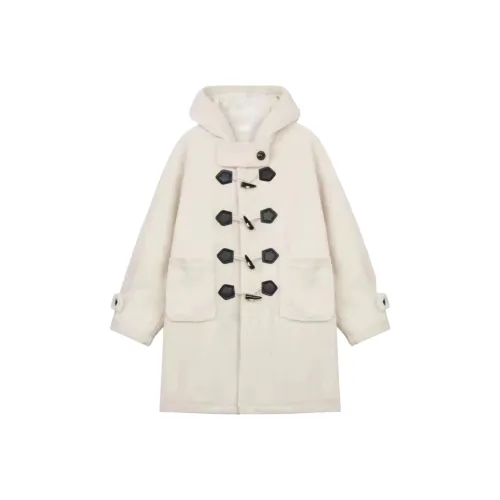 Dippanis Экрю Женское Пальто