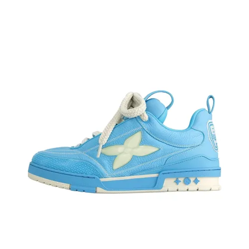 LOUIS VUITTON Skate Low Топ Скейтборд Кроссовки Мужские Синие