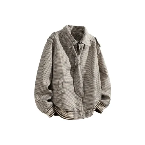 CHONGXIAOLV Хаки Унисекс Куртки