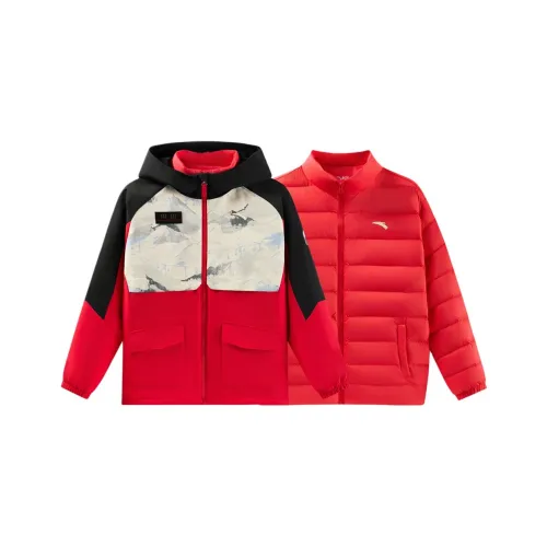 Antakids Хлопковый пуховик 2 предмета комплект для детей в возрасте 3-7 лет