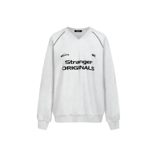 11ESTRANGER V-Neck Свитшот Унисекс