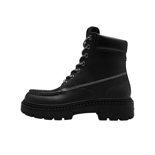 COACH Короткий Мартин Ботин Мужской Черный