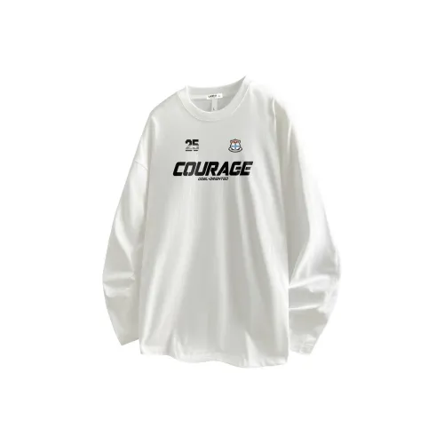 Lan Miao Длинный рукав Т-рубашка Унисекс