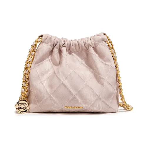 MACKJANICE ПУ (полиуретан) Сумка через плечо Женская Джинсовая Розовая