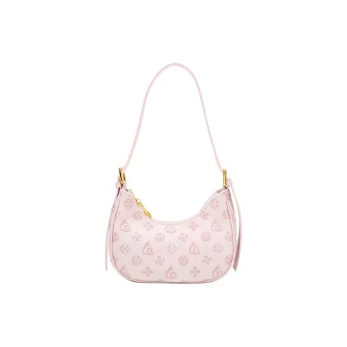 Carit Koty Полиуретан Синтетическая кожа Сумка через плечо Женская Розовая