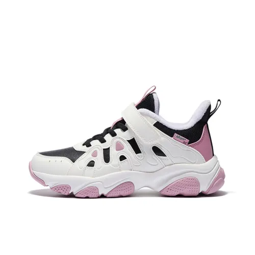 361°KIDS Водоотталкивающий противоскользящий устойчивый к истиранию детская хлопковая обувь черного белого и розового цветов для подростков