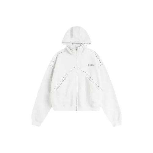 XIAOLIZI Белый Серый Унисекс Свитшоты