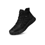 Черные утепленные туфли