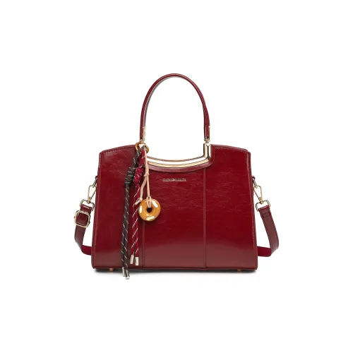 PAYOT Синтетическая кожа Сумка Стандартная Женская Бордовая