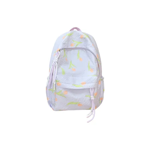 Xmithie Нейлон Рюкзак Унисекс Фиолетовый Синий Розовый Белый