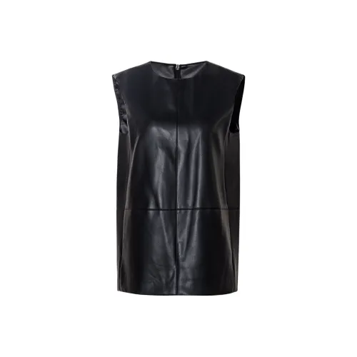 ROEYSHOUSE Черные Женские Жилеты