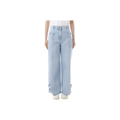 MaxMara Светло-Синие Женские Джинсы