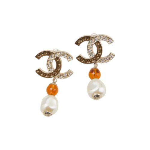 CHANEL Серьги из металла женские золотые