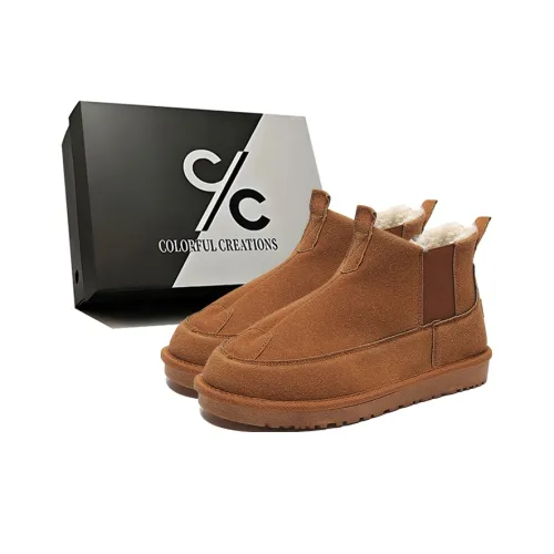 Colorful Creations Термический Увеличивающий Высоту Устойчивый к Износу Противоскользящий Короткий Снегобут Мужской