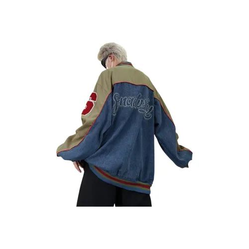 PWUE Синий Унисекс Джинсовые куртки