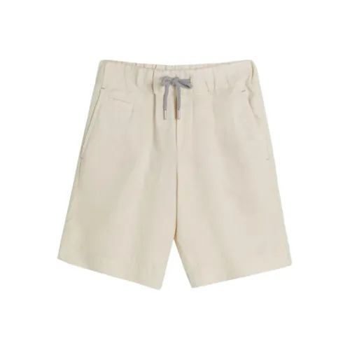 BRUNELLO CUCINELLI SS24 Шорты Подростки Экрю