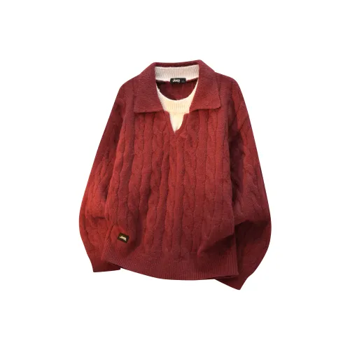 Jeep Red Unisex Свитеры