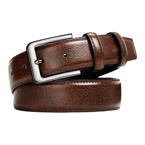 Enbiid Высококачественные ремни из ПУ (полиуретана) кожи унисекс 3,3 см