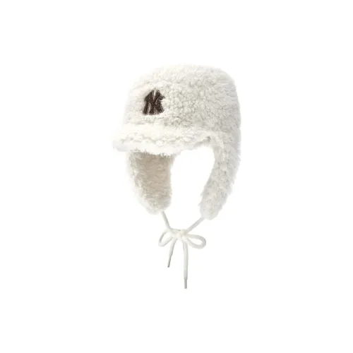 MLB Искусственная овечья шерсть Шапки-ушанки Унисекс New York Yankees Кремовый New York Yankees Черный New York Yankees Светло-розовый